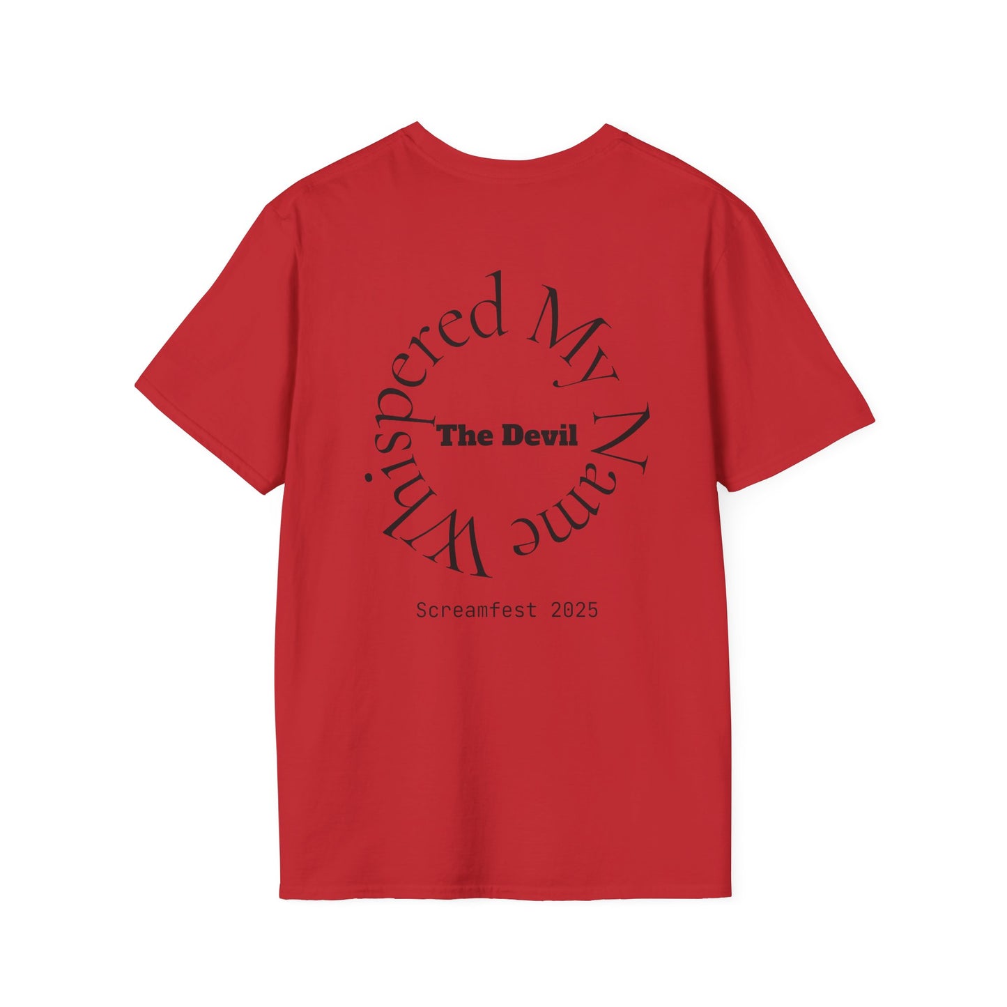 Screamfest (2025) - The Devil Whispered My Name Blood Queen T-Shirt (Limited Edition)