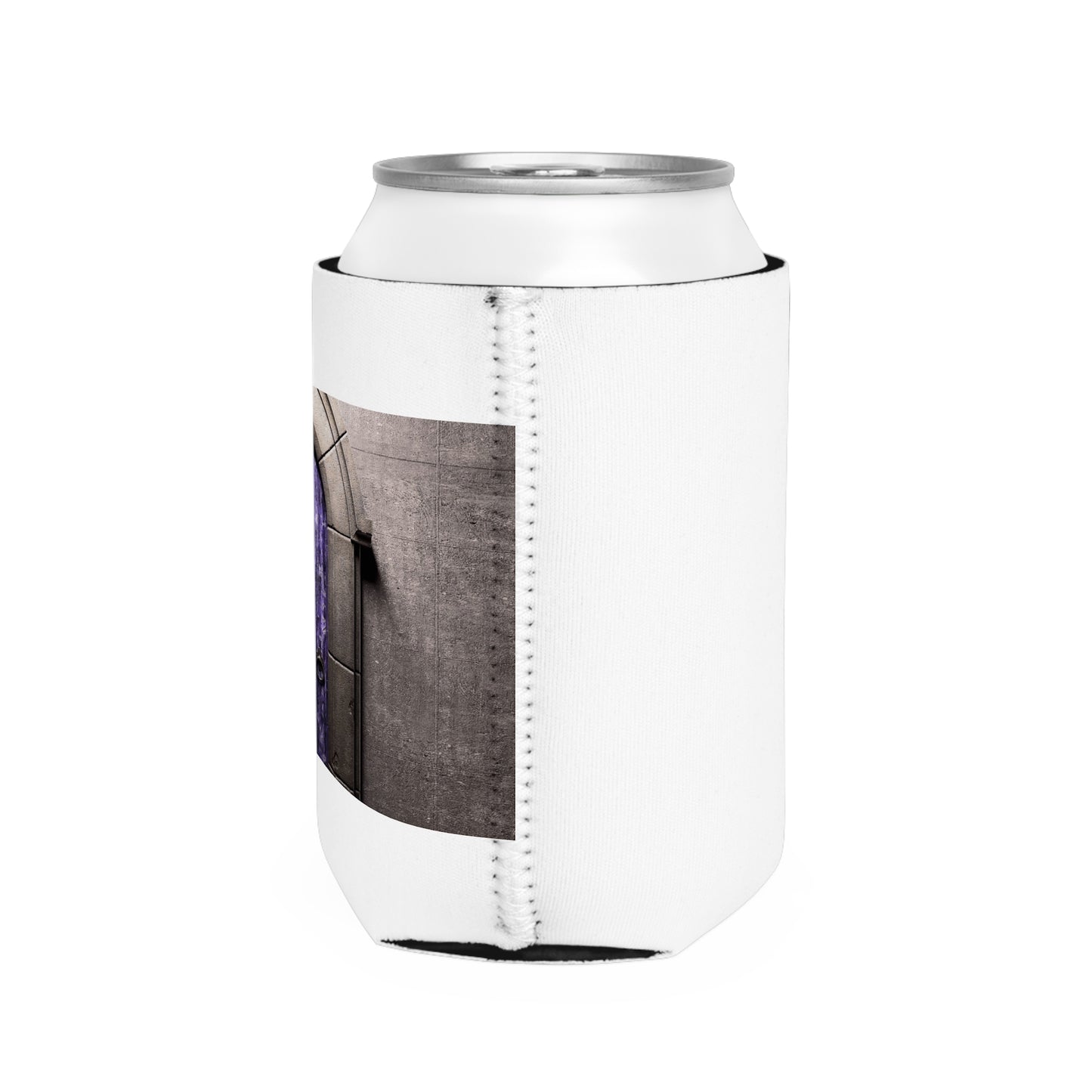 Mystical Door Can Cooler Sleeve, Gothic Drink Sleeve, Unique Gift for Halloween, Party Favor, Personalized Beverage Holder